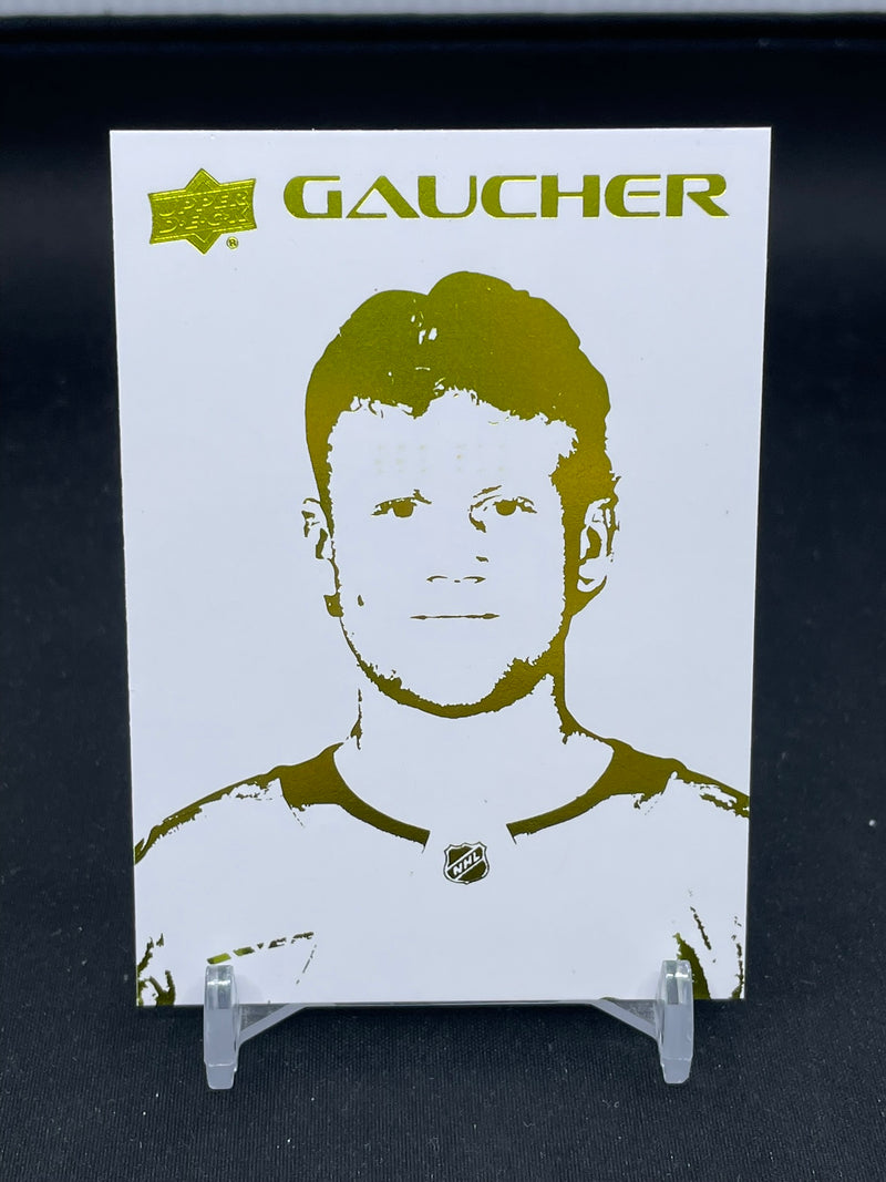 2026 UPPER DECK SERIES ONE - YELLOW - STENCILS - N. GAUCHER - #ST-98 - #'D/299
