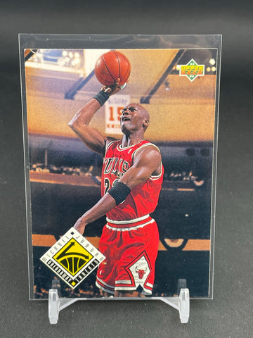 1993 UPPER DECK - BREAKAWAY THREATS - M. JORDAN - #438