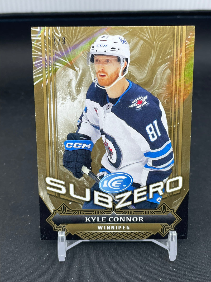 2025 UPPER DECK ICE - GOLD - SUB ZERO - K. CONNOR - #SZ-7 - #'D/8