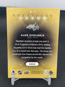 2016 UPPER DECK ARTIFACTS - GOLD - AURUM - A. OVECHKIN -