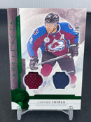 2016 UPPER DECK ARTIFACTS - EMERALD - J. IGINLA - #65 - #'D/75 - DUAL RELIC