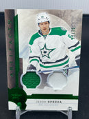 2016 UPPER DECK ARTIFACTS - EMERALD - J. SPEZZA - #60 - #'D/75 - DUAL RELIC