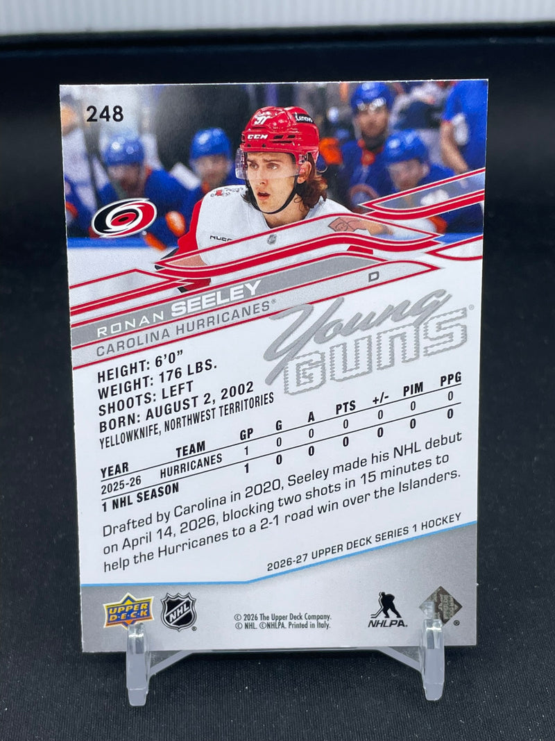 2026 UPPER DECK SERIES ONE - YOUNG GUNS - R. SEELEY -