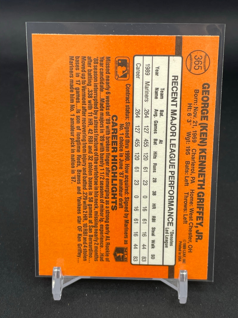 1990 LEAF DONRUSS - K. GRIFFEY JR. -