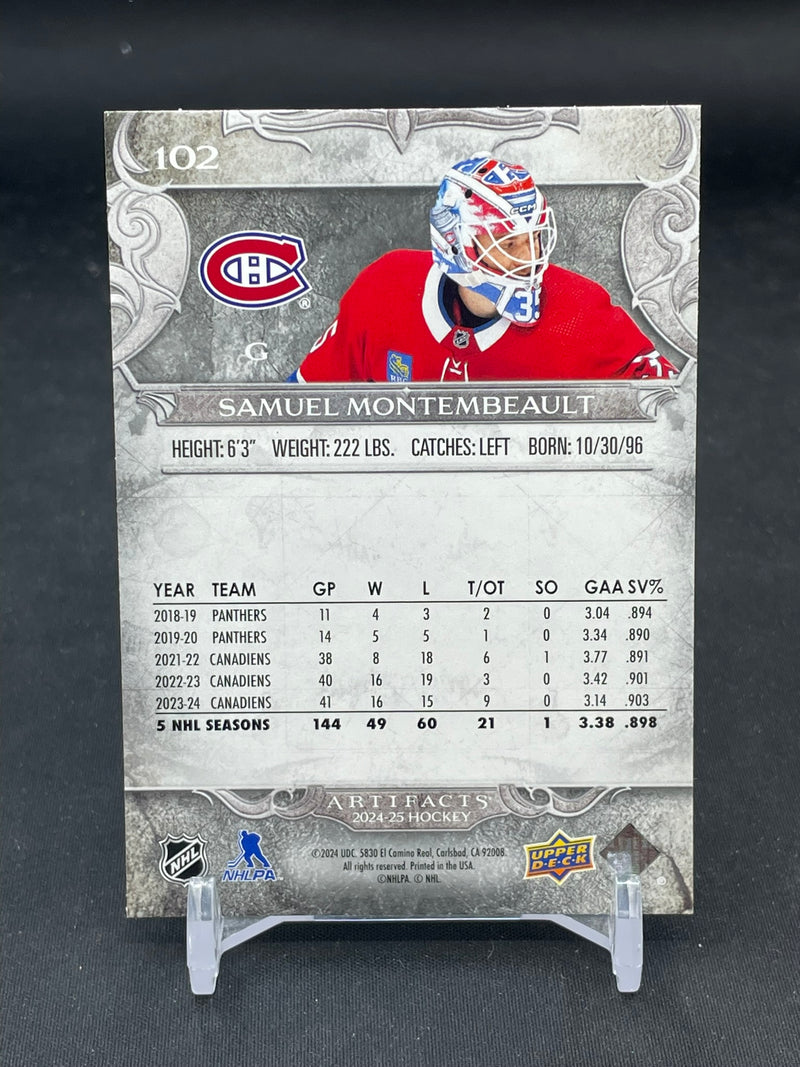 2024 UPPER DECK ARTIFACTS - SILVER FOILBOARD - S. MONTEMBAULT -