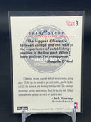 1993 SKYBOX PREMIUM EDITION - SHAQTALK - THE POSTUP -