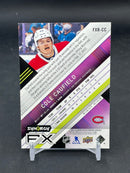 2021 UPPER DECK SYNERGY - FX ROOKIES ORANGE - C. CAUFIELD - #FXR-CC - #'D/499 - RC