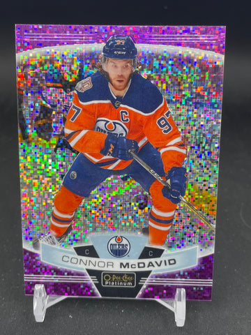 2019 UPPER DECK O-PEE-CHEE PLATINUM - VIOLET PIXELS - C. MCDAVID - #150 - #'D/399