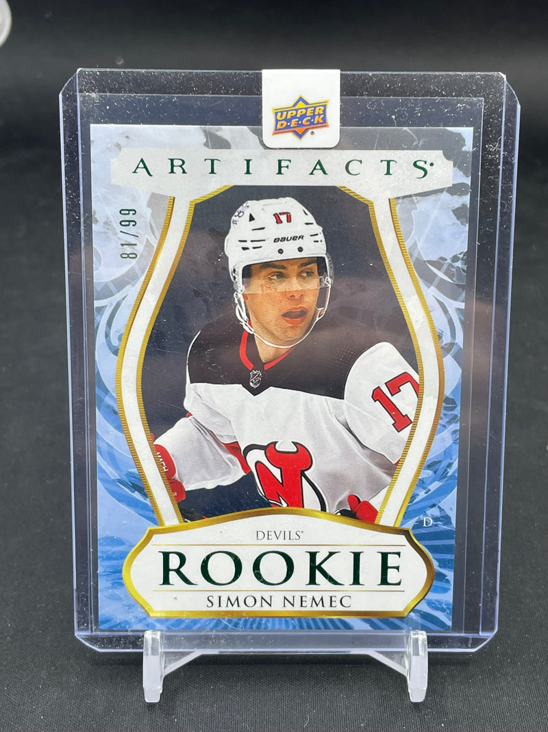 2023 UPPER DECK ARTIFACTS - EMERALD - ROOKIES - S. NEMEC - #218 - #'D/99 - RC