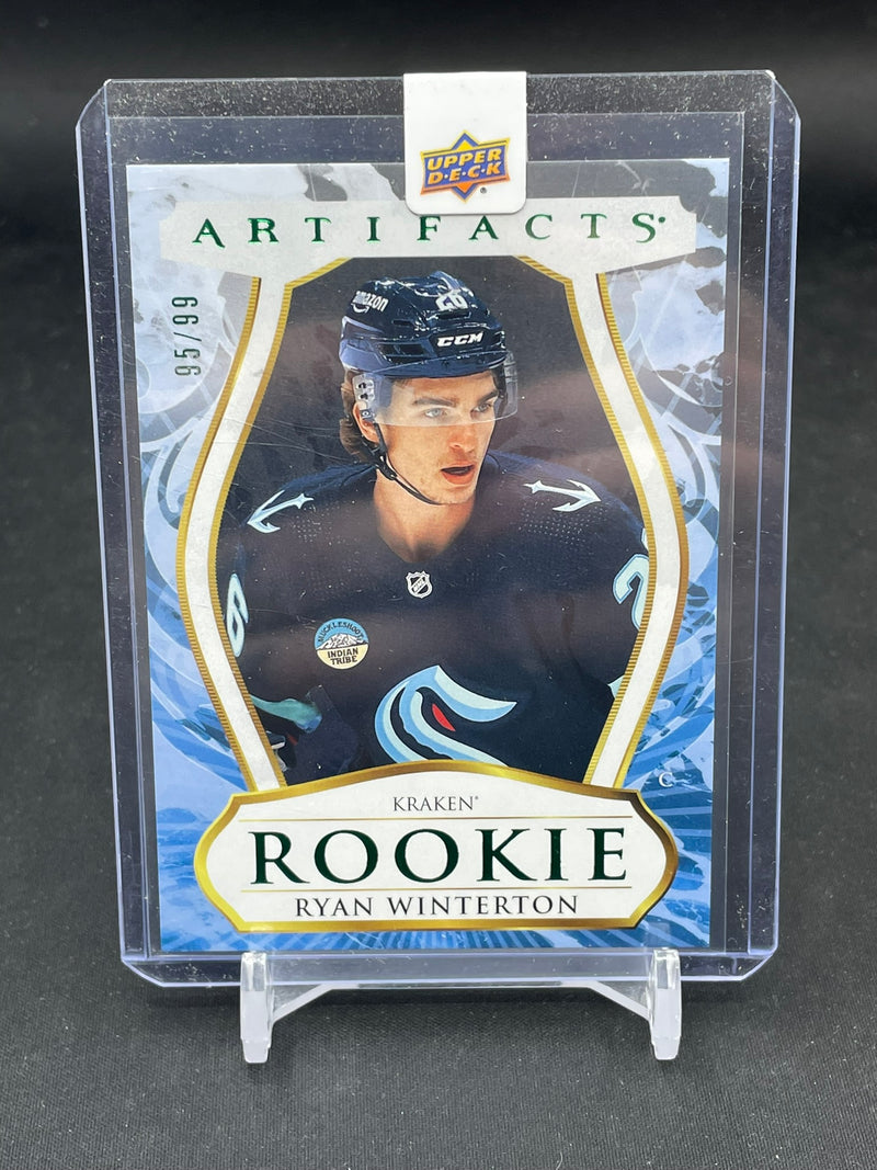 2023 UPPER DECK ARTIFACTS - EMERALD - ROOKIES - R. WINTERTON - #250 - #'D/99 - RC
