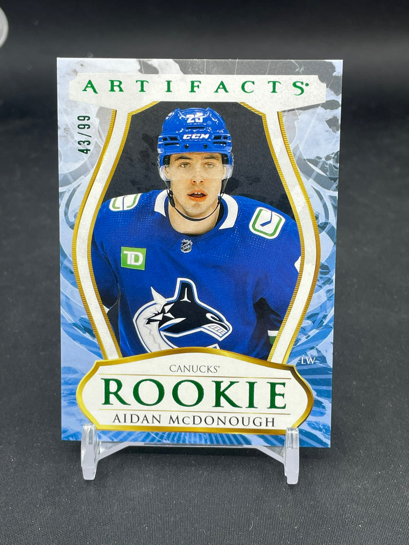 2023 UPPER DECK ARTIFACTS - EMERALD - ROOKIE - A. MCDONOUGH - #179 - #'D/99 - RC