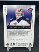 2014 UPPER DECK SP AUTHENTIC - SIGN OF THE TIMES - S. BOBROVSKY -