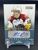 2016 LEAF IN THE GAME HEROES & PROSPECTS - PROSPECT SIGNATURES - A. DEBRINCAT - #PS-AD1 - #'D/3 - AUTOGRAPH