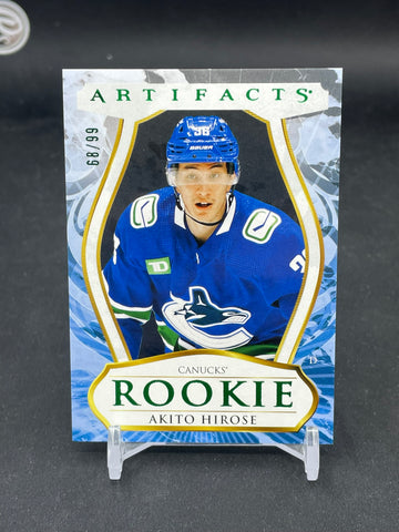 2023 UPPER DECK ARTIFACTS - EMERALD - ROOKIE - A. HIROSE - #181 - #'D/99