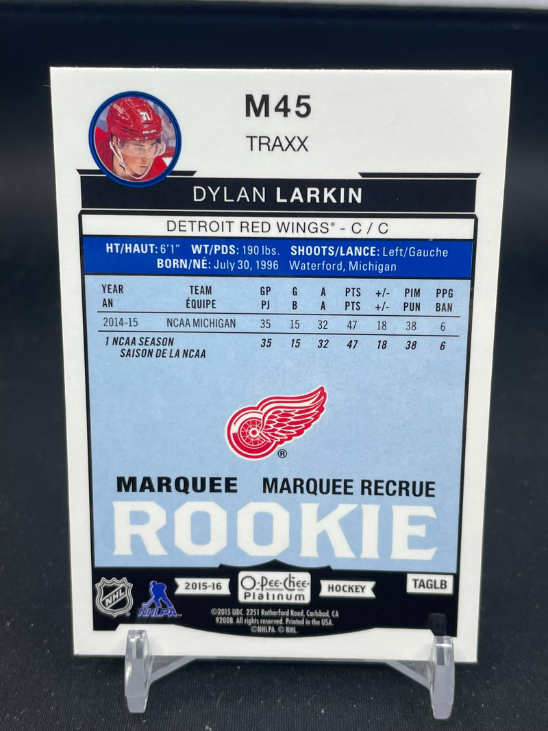 2015 UPPER DECK O-PEE-CHEE PLATINUM - TRAXX - MARQUEE ROOKIE - D. LARKIN -