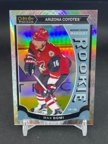 2015 UPPER DECK O-PEE-CHEE PLATINUM - WHITE ICE - MARQUEE ROOKIE - M. DOMI - #M30 - #'D/199 - RC