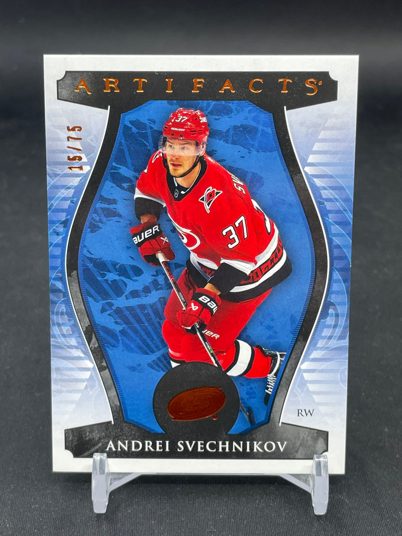 2023 UPPER DECK ARTIFACTS - COPPER - A. SVECHNIKOV - #12 - #'D/75