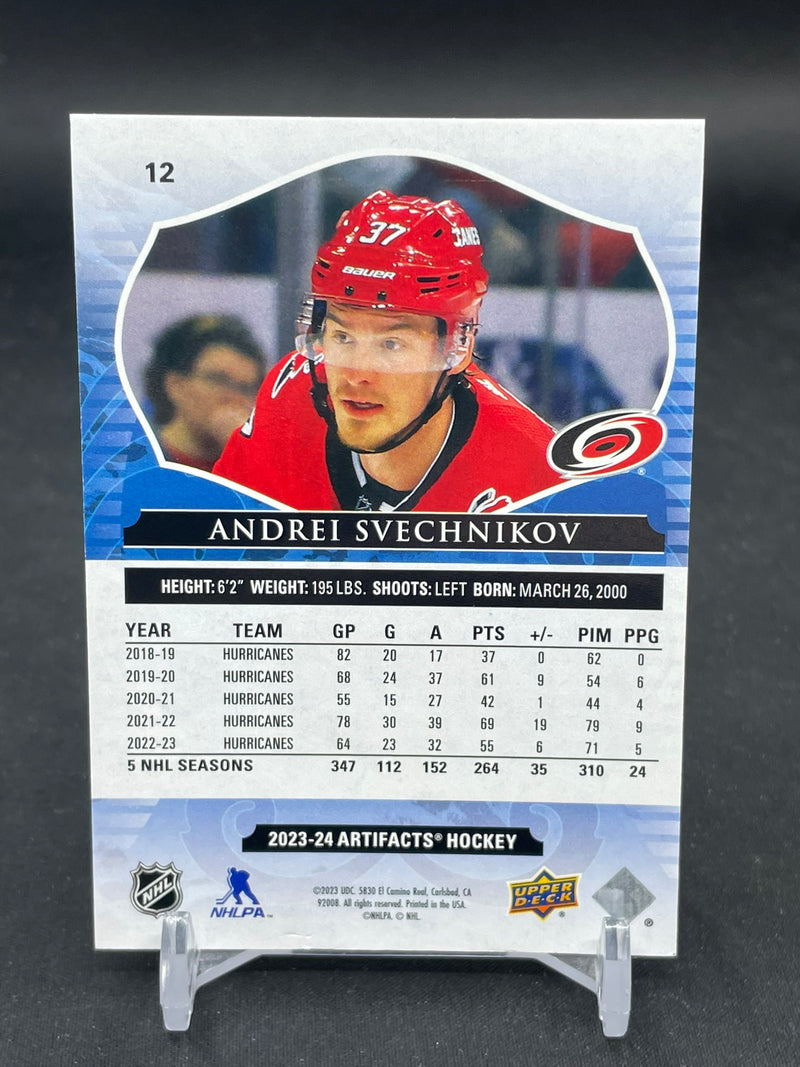 2023 UPPER DECK ARTIFACTS - COPPER - A. SVECHNIKOV - #12 - #'D/75