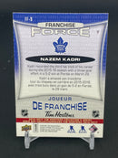 2016 UPPER DECK TIM HORTONS - FRANCHISE FORCE - N. KADRI -