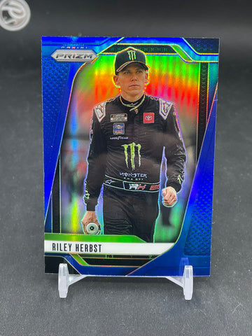 2025 PANINI PRIZM RACING - BLUE PRIZM - R. HERBST - #76 - #'D/199