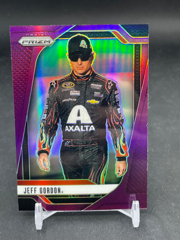2025 PANINI PRIZM RACING - PURPLE PRIZM - J. GORDON - #87 - #'D/99