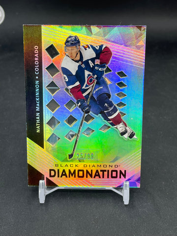 2020 UPPER DECK BLACK DIAMOND - DIAMONATION - N. MACKINNON - #D-NM - #'D/99