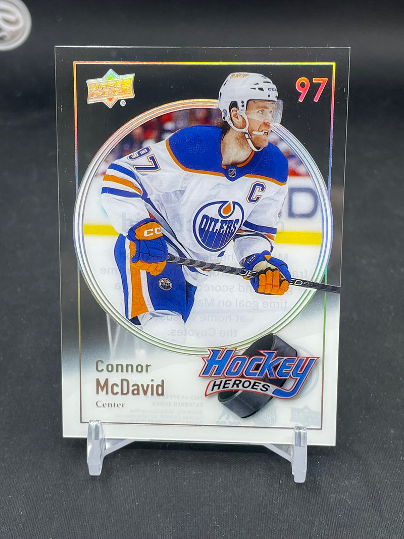 2023 UPPER DECK EXTENDED SERIES - HOCKEY HEROES - C. MCDAVID -