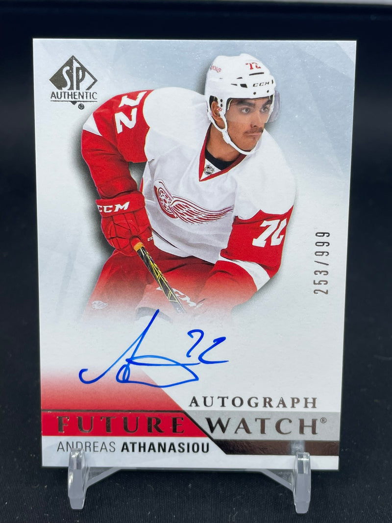 2015 UPPER DECK SP AUTHENTIC - FUTURE WATCH AUTO - A. ATHANASIOU - #278 - #'D/999 - AUTOGRAPH - RC