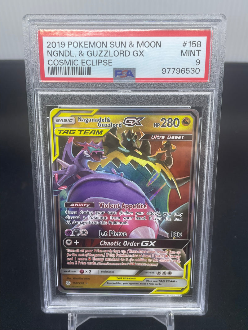 POKEMON - COSMIC ECLIPSE - NAGANADEL & GUZZLORD GX -