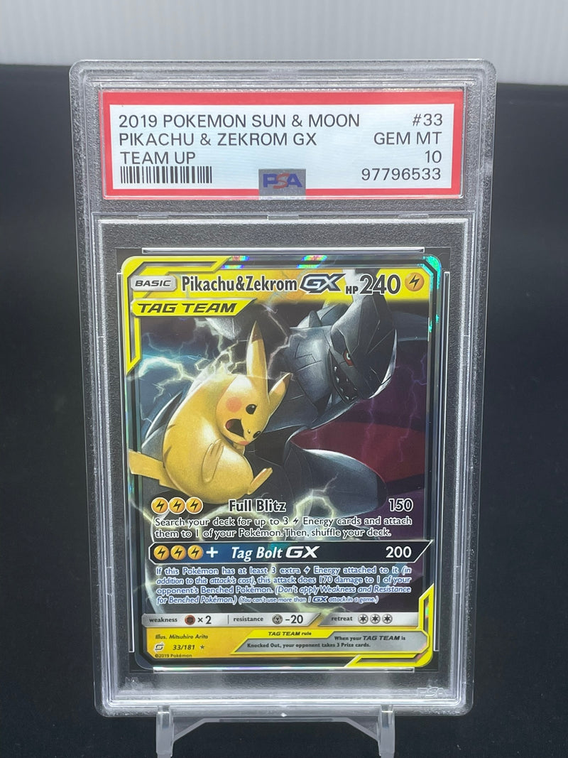 POKEMON - TEAM UP - PIKACHU & ZEKROM GX -