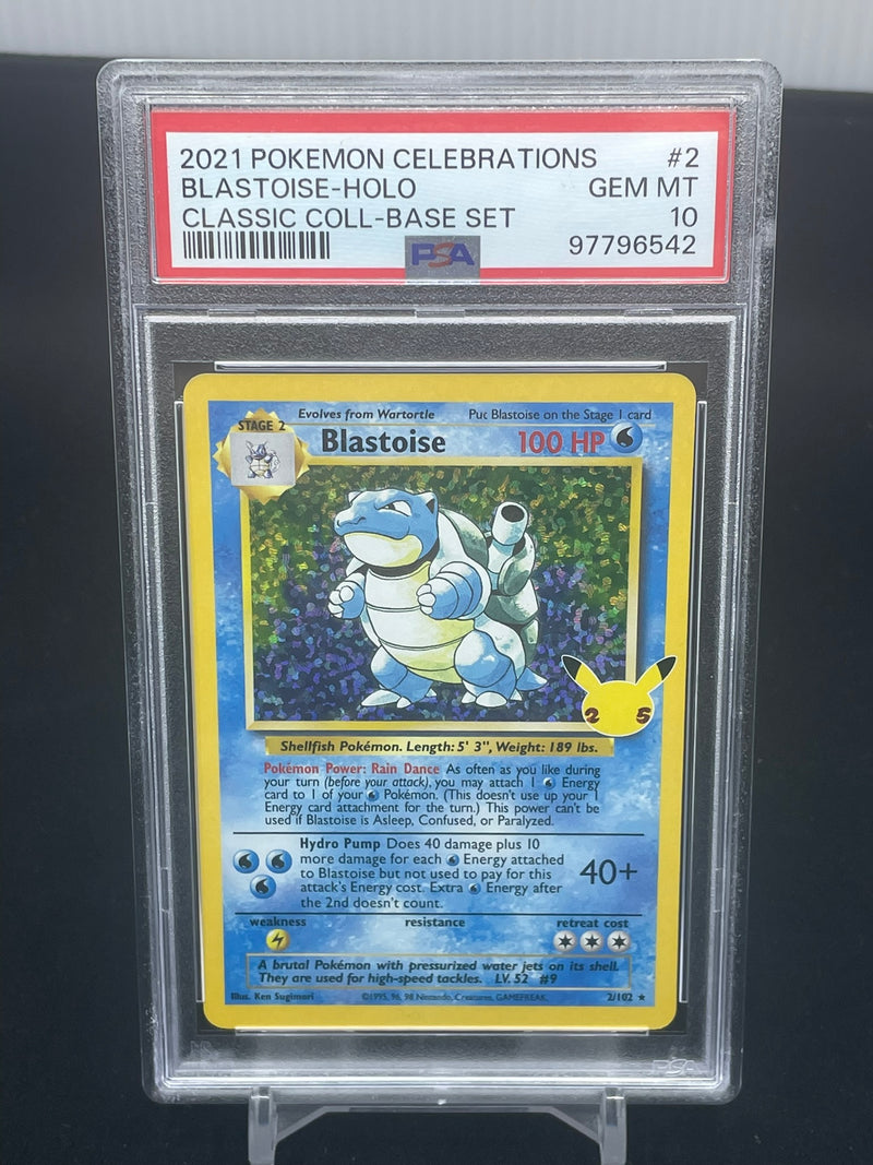 POKEMON - CELEBRATIONS CLASSIC COLLECTION - BLASTOISE - HOLO -