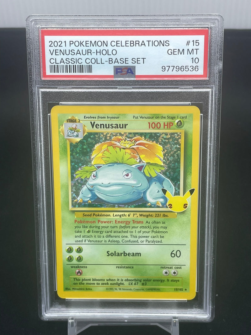 POKEMON - CELEBRATIONS CLASSIC COLLECTION - VENUSAUR - HOLO -