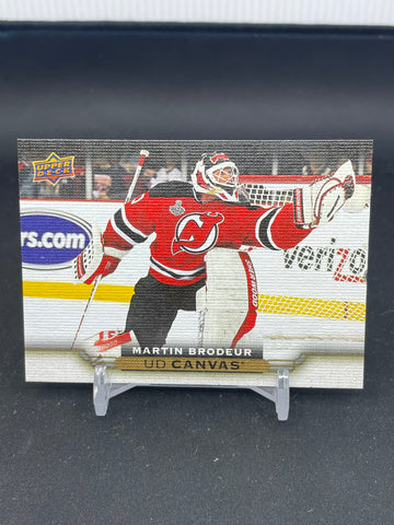 2015 UPPER DECK SERIES TWO - UD CANVAS - RETIRED  - M. BRODEUR - #C247