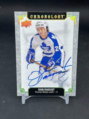 2018 UPPER DECK CHRONOLOGY - D. DAOUST - #FH-TO-DA - AUTOGRAPH