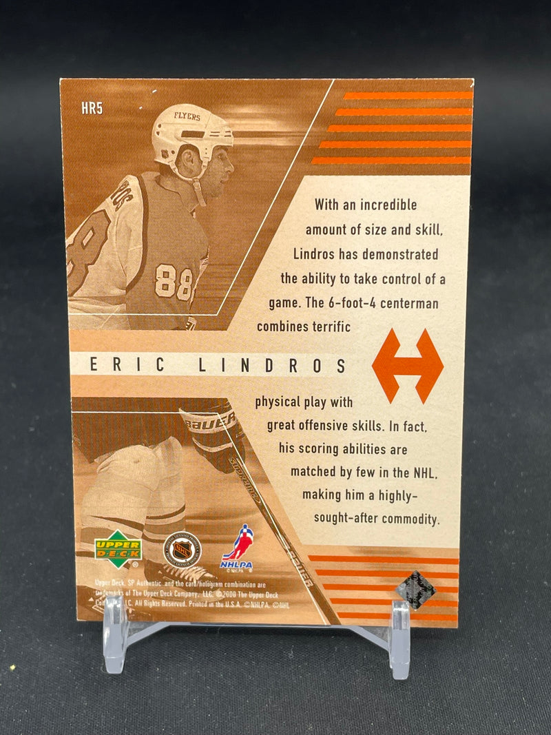 1999 UPPER DECK SP AUTHENTIC - HONOR ROLL - E. LINDROS -