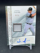 2025 LEAF IN THE GAME USED SPORTS - J. GIAMBI - #IGA-JG1 - #'D/15 - RELIC - AUTOGRAPH