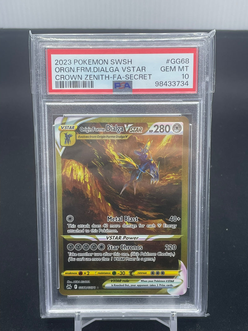 POKEMON - CROWN ZENITH - ORIGIN FORME DIALGA VSTAR - FULL ART -