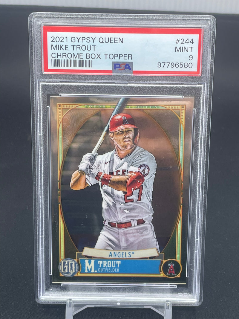 2021 TOPPS GYPSY QUEEN - CHROME BOX TOPPER - M. TROUT -