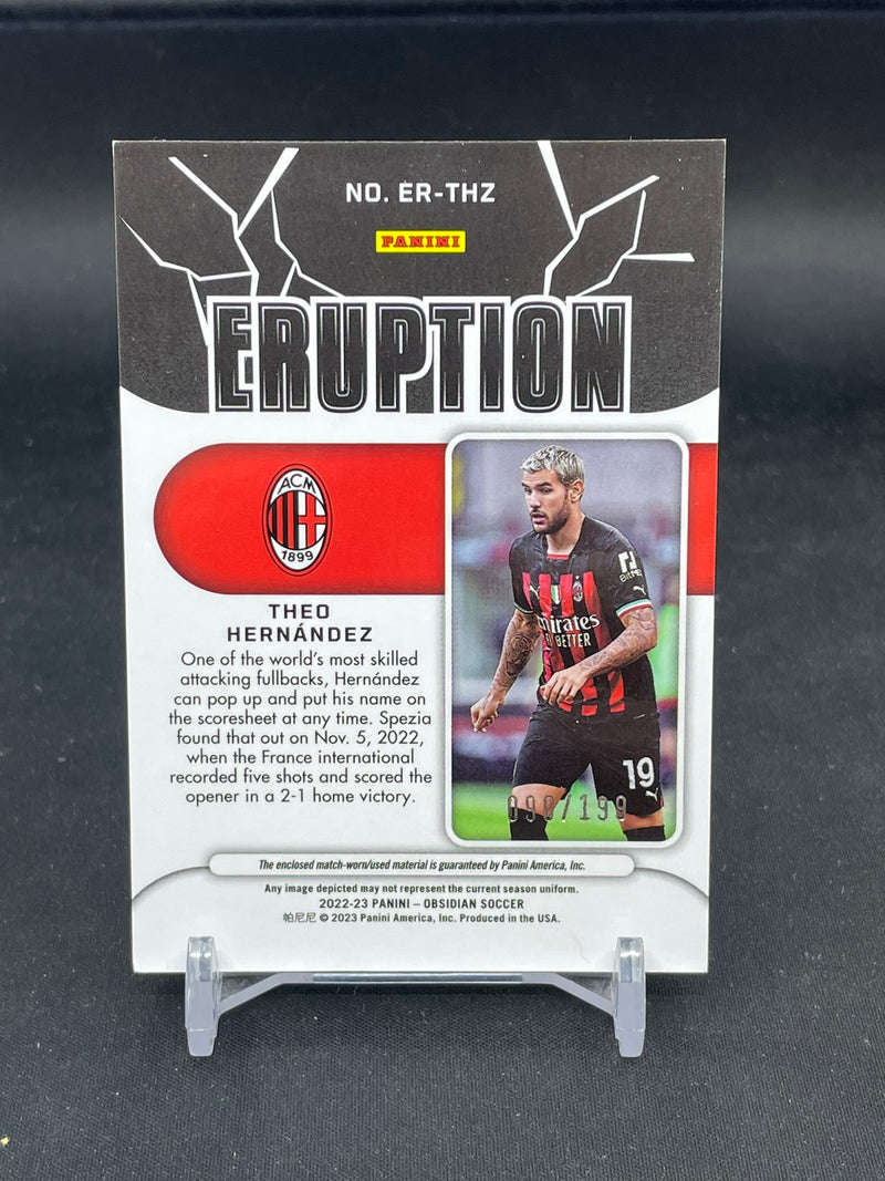 2022 PANINI OBSIDIAN - ERUPTION - T. HERNANDEZ - #ER-THZ - #'D/199 - RELIC