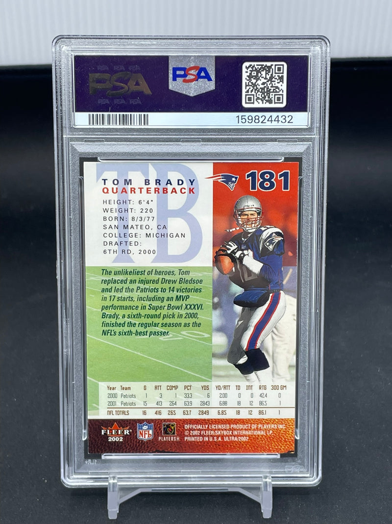 2002 FLEER ULTRA - T. BRADY -