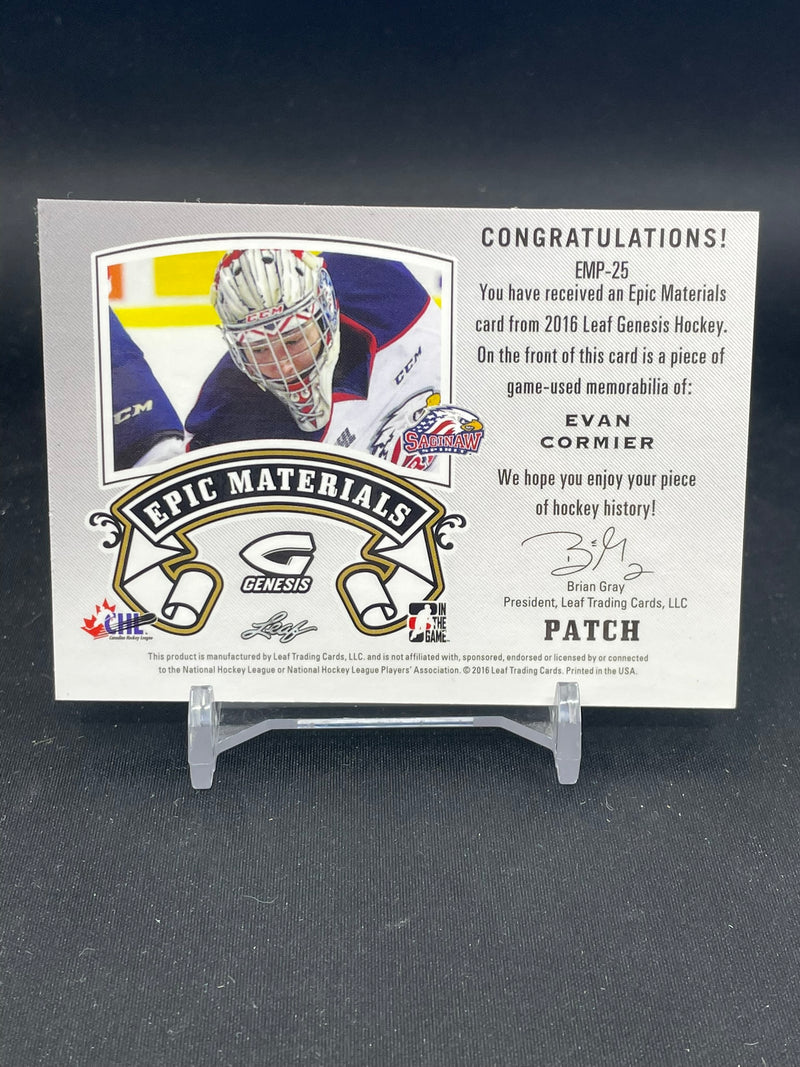 2016 LEAF GENESIS - EPIC MATERIALS - EPIC MATERIALS - E. CORMIER - #EMP-25 - #'D/2 - RELIC