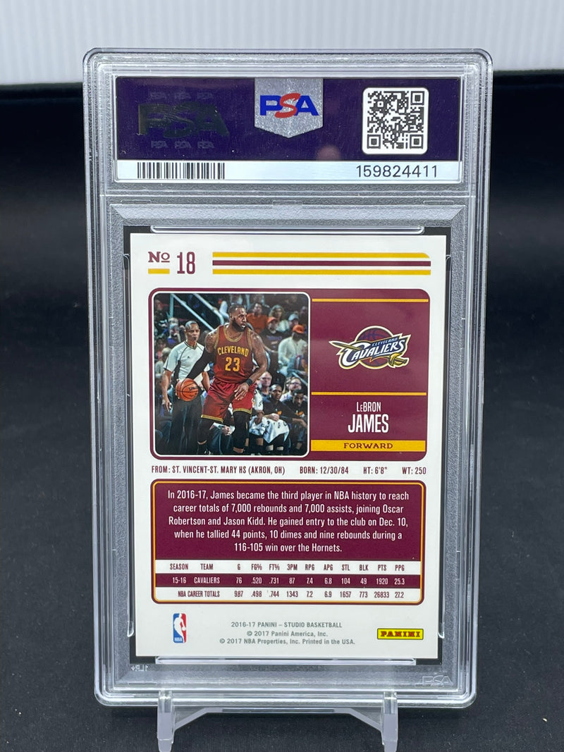 2016 PANINI STUDIO - L. JAMES -