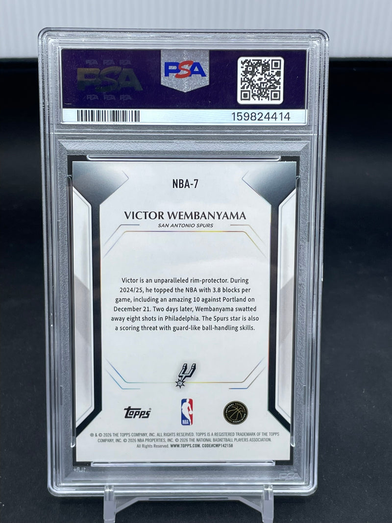 2026 TOPPS COLLECTOR KIT - WAVE - V. WEMBANYAMA -