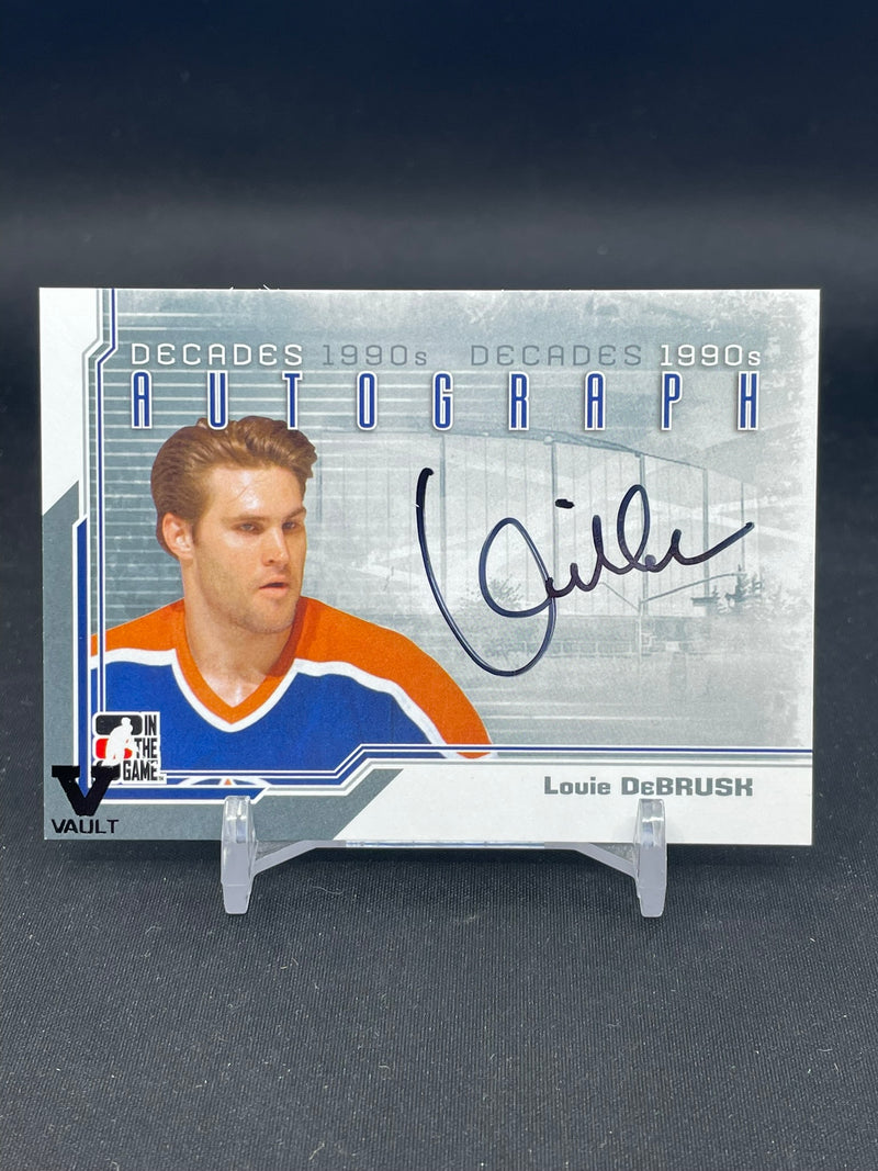 2013 IN THE GAME DECADES - 1990'S AUTOGRAPH - L. DEBRUSK -