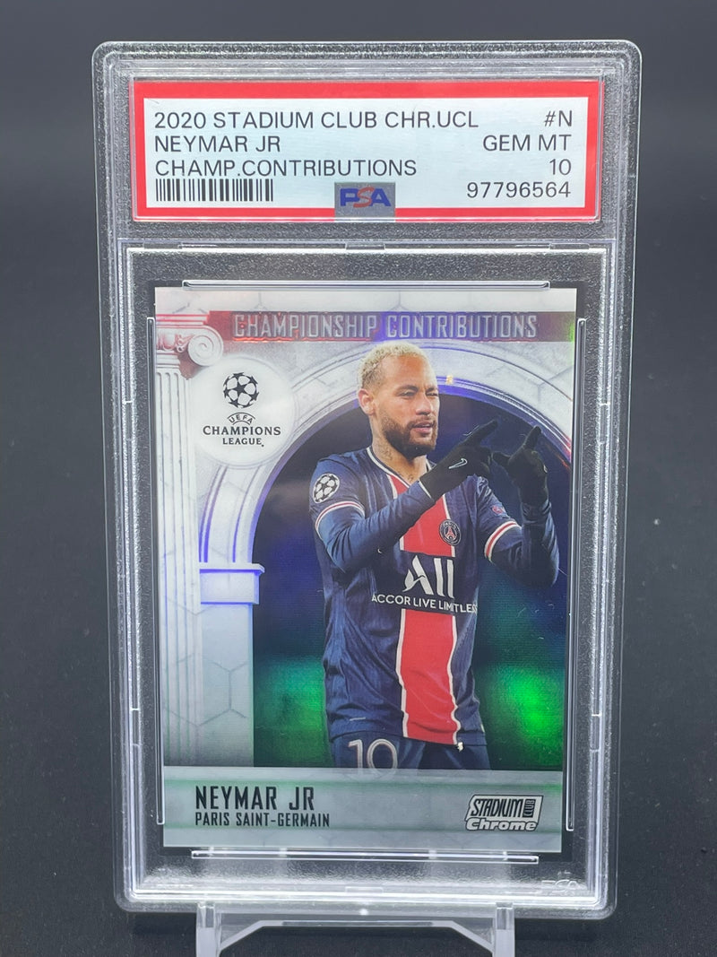 2020 TOPPS STADIUM CLUB CHROME - CHAMP CONTRIBUTIONS - NEYMAR JR. -