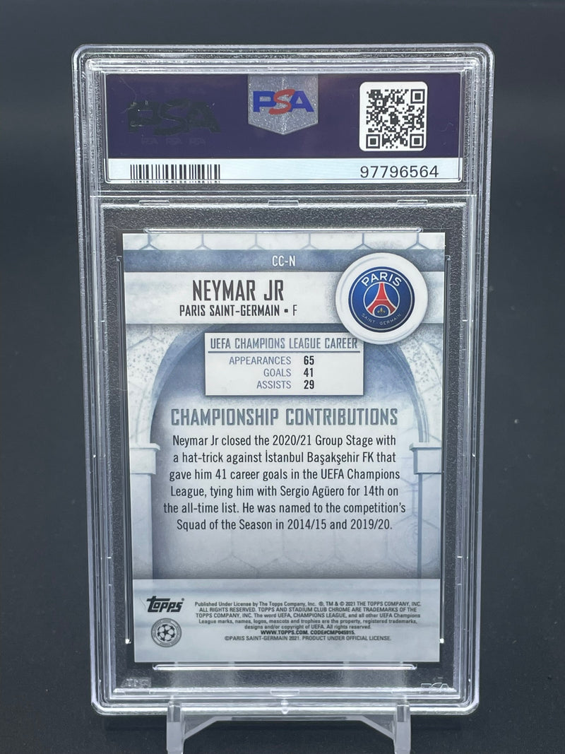 2020 TOPPS STADIUM CLUB CHROME - CHAMP CONTRIBUTIONS - NEYMAR JR. -