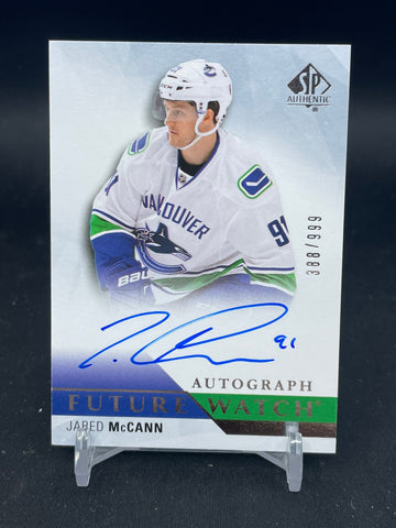 2015 UPPER DECK SP AUTHENTIC - FUTURE WATCH AUTO - J. MCCANN - #245 - #'D/999 - AUTOGRAPH - RC