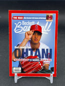 2018 BECKETT COVERS - S. OHTANI / M. TROUT -