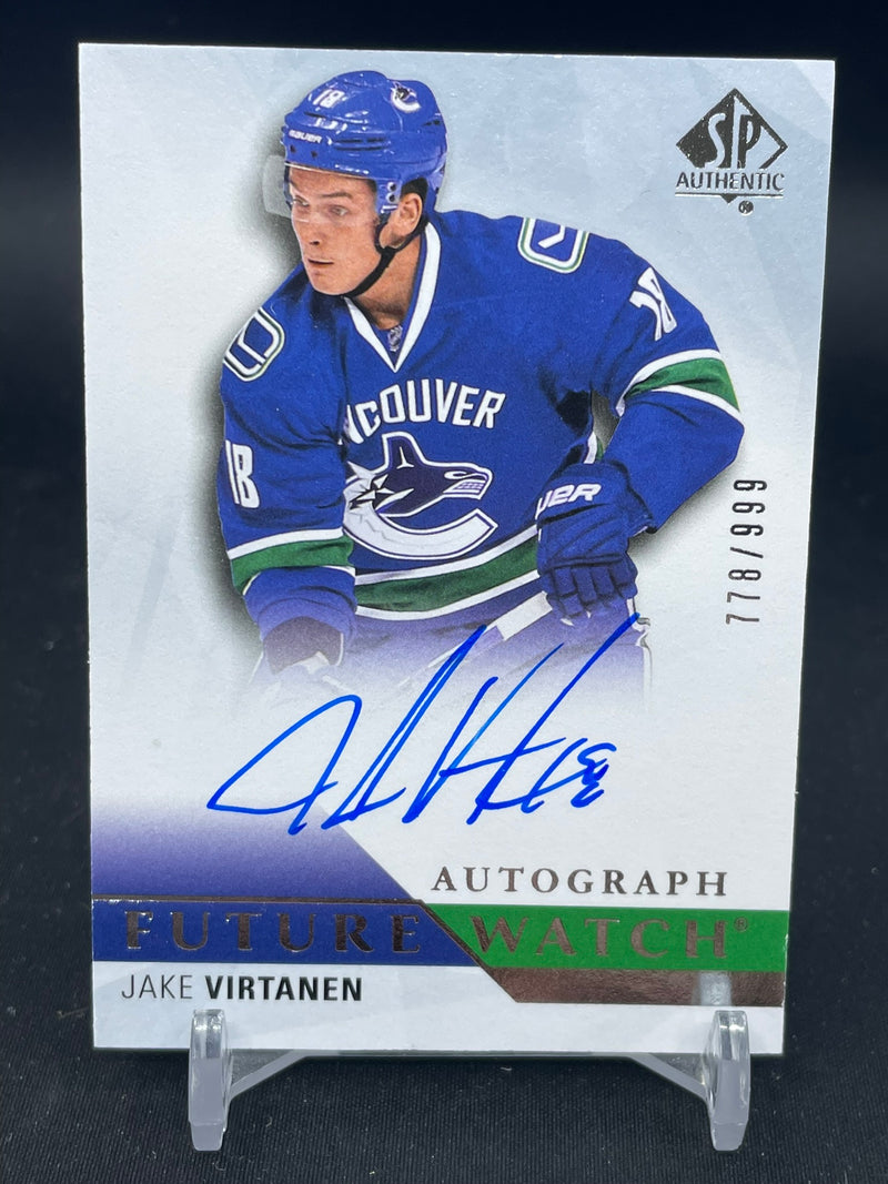 2015 UPPER DECK SP AUTHENTIC - FUTURE WATCH AUTO - J. VIRTANEN - #277 - #'D/999 - AUTOGRAPH - RC