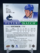 2015 UPPER DECK SP AUTHENTIC - FUTURE WATCH AUTO - J. VIRTANEN - #277 - #'D/999 - AUTOGRAPH - RC